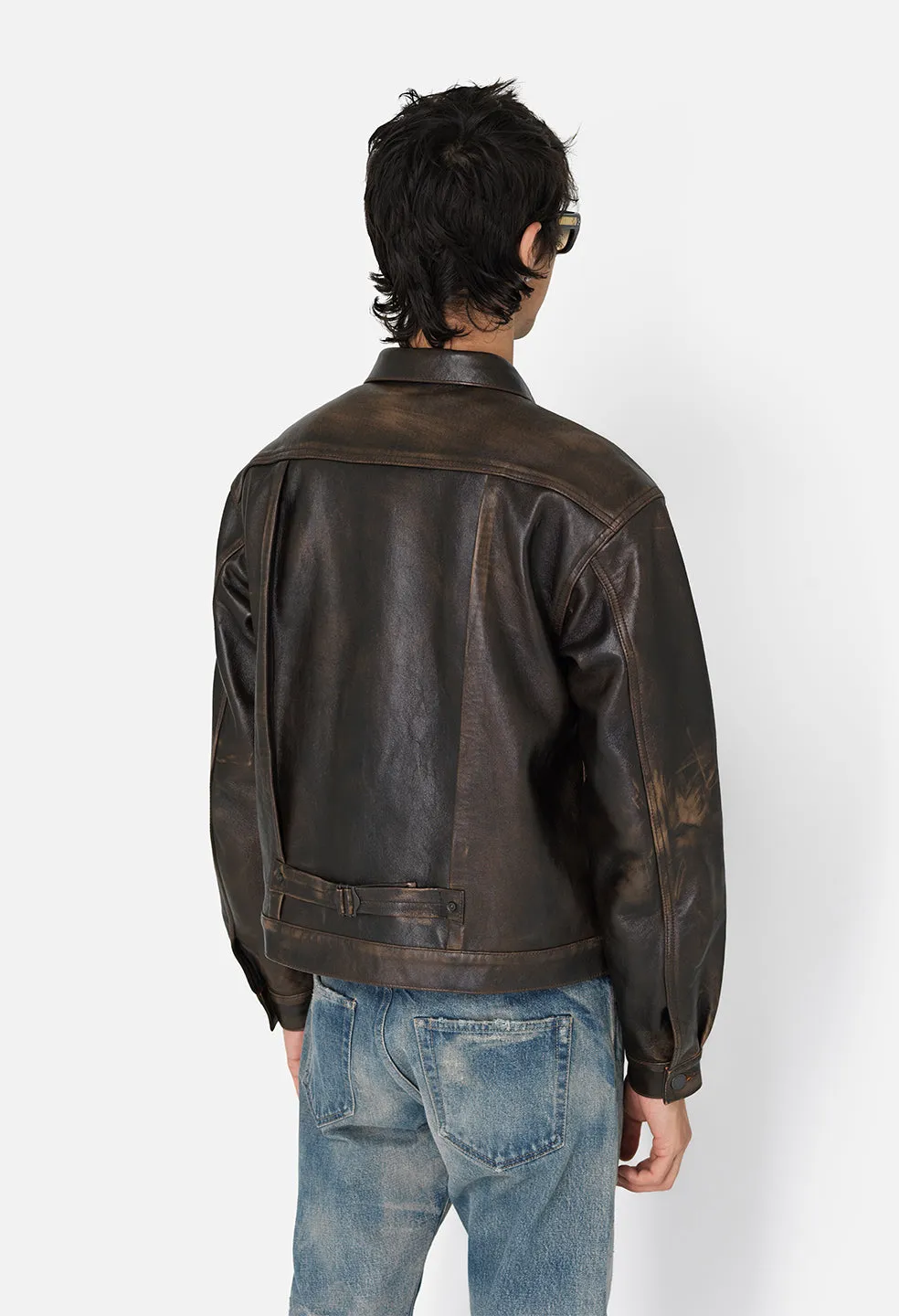 Leather Thumper Jacket Type II / Tobacco