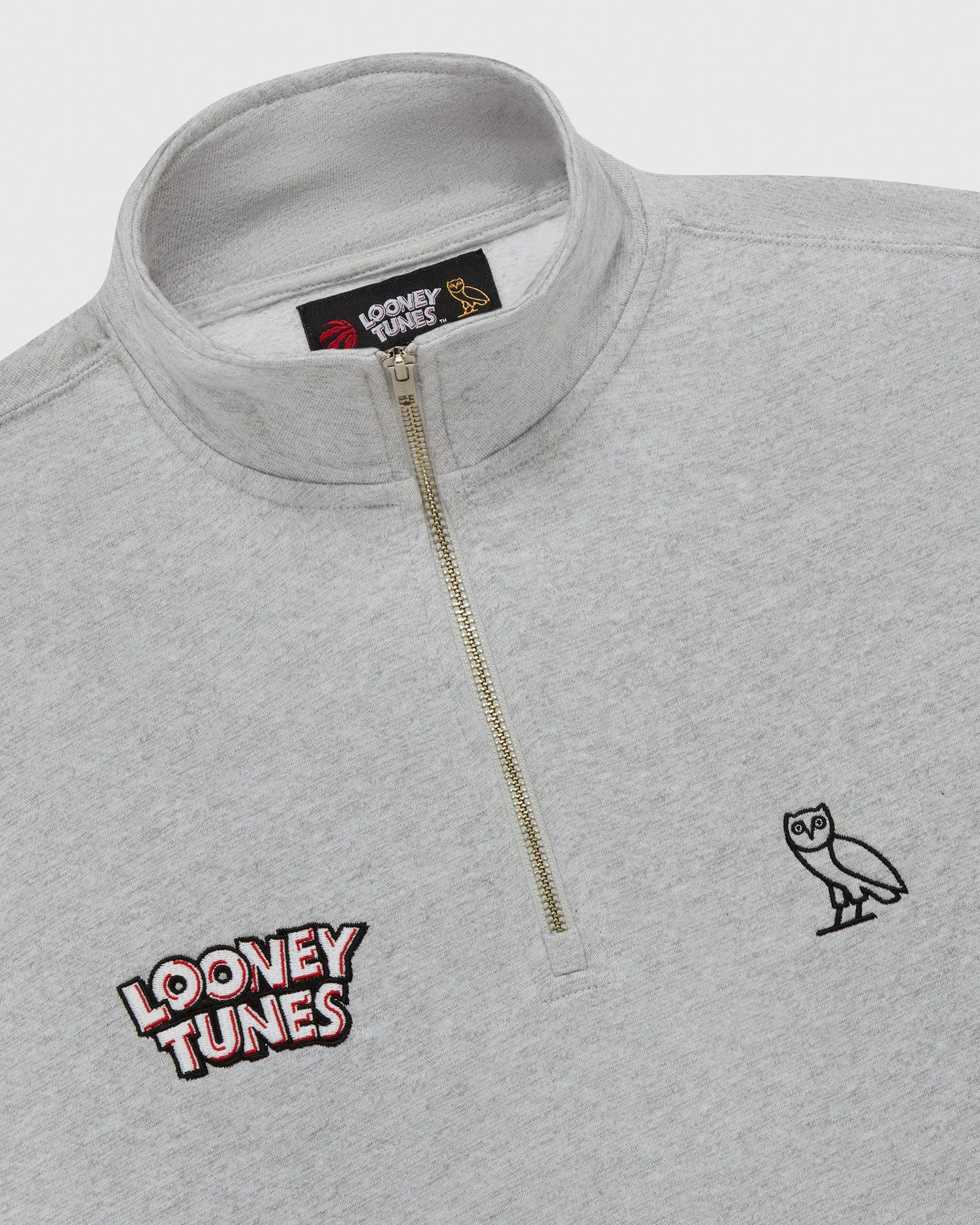 Looney Tunes X Raptors Warm Up Mockneck - GREY