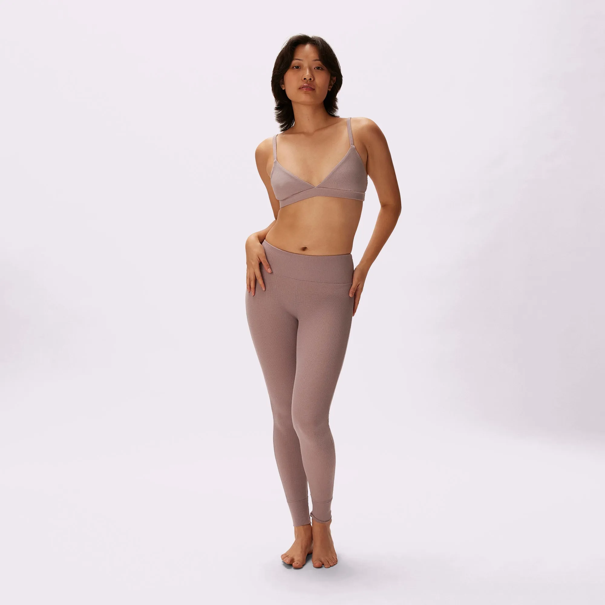 Lush Rib Warm Base Legging | Lush Rib | Archive (Sandcastle)