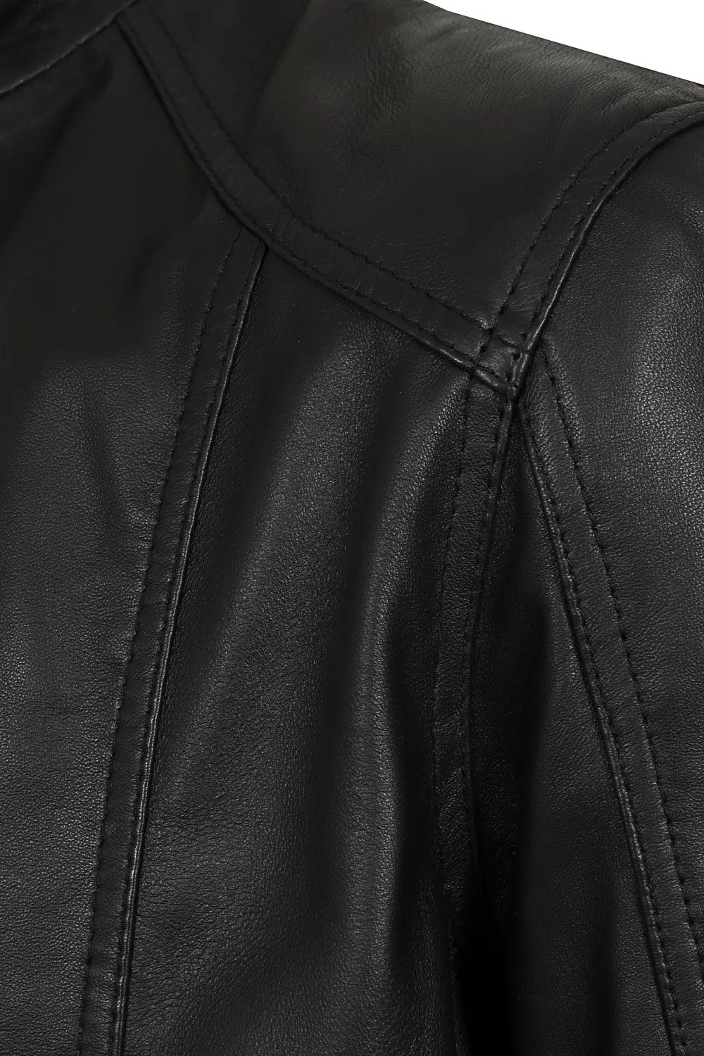 Men's Smart Classic Genuine Leather Jacket - 'NEIL' Rock2