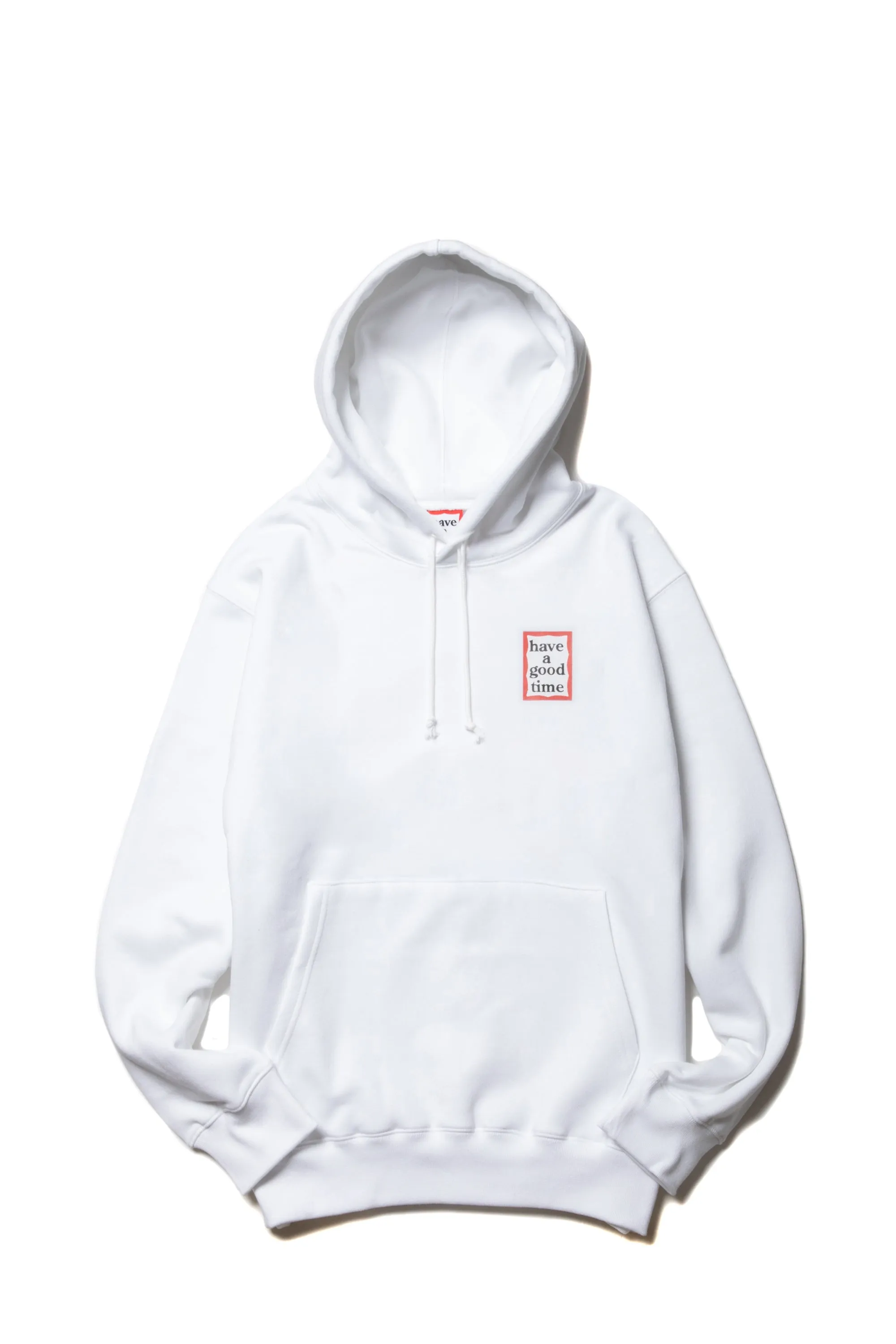 MINI FRAME PULLOVER HOODIE FL WHITE