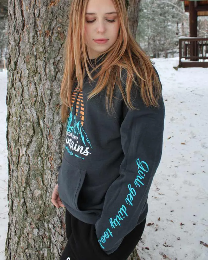 Mountain Time Unisex Pullover Hoodie - BB