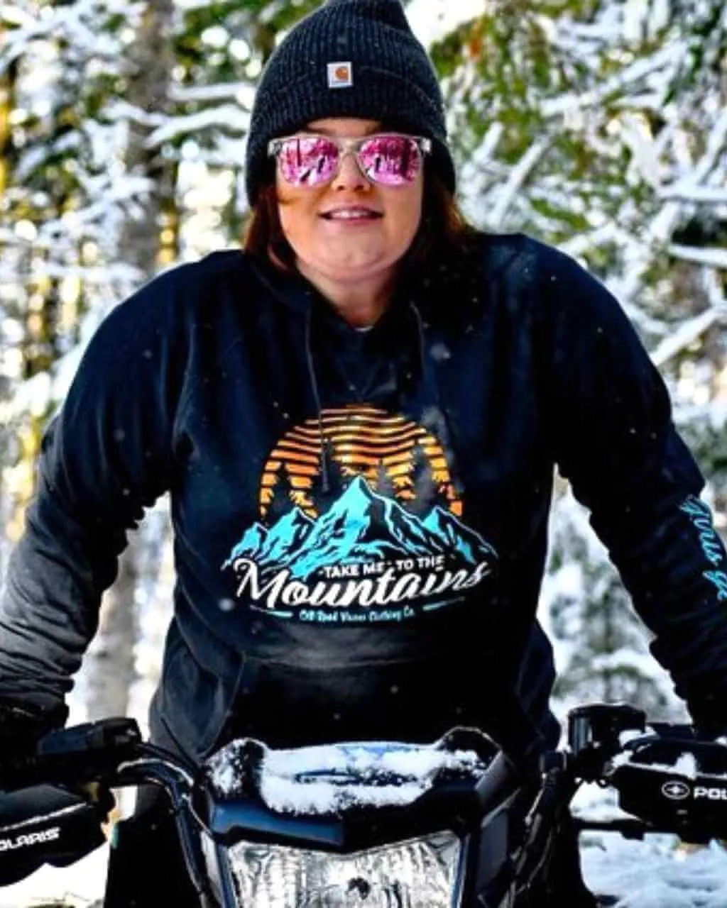 Mountain Time Unisex Pullover Hoodie - BB