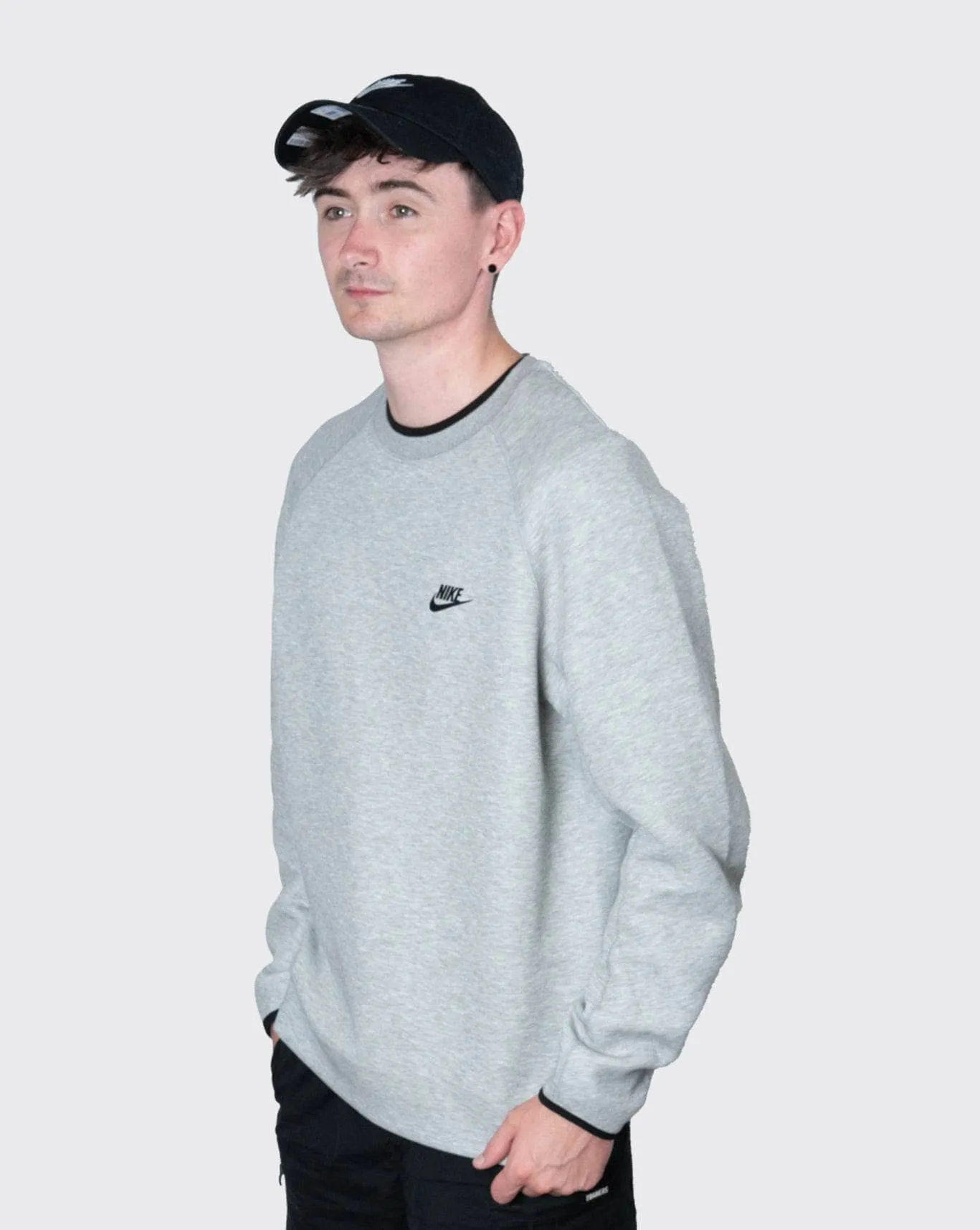 nike tech fleece crew