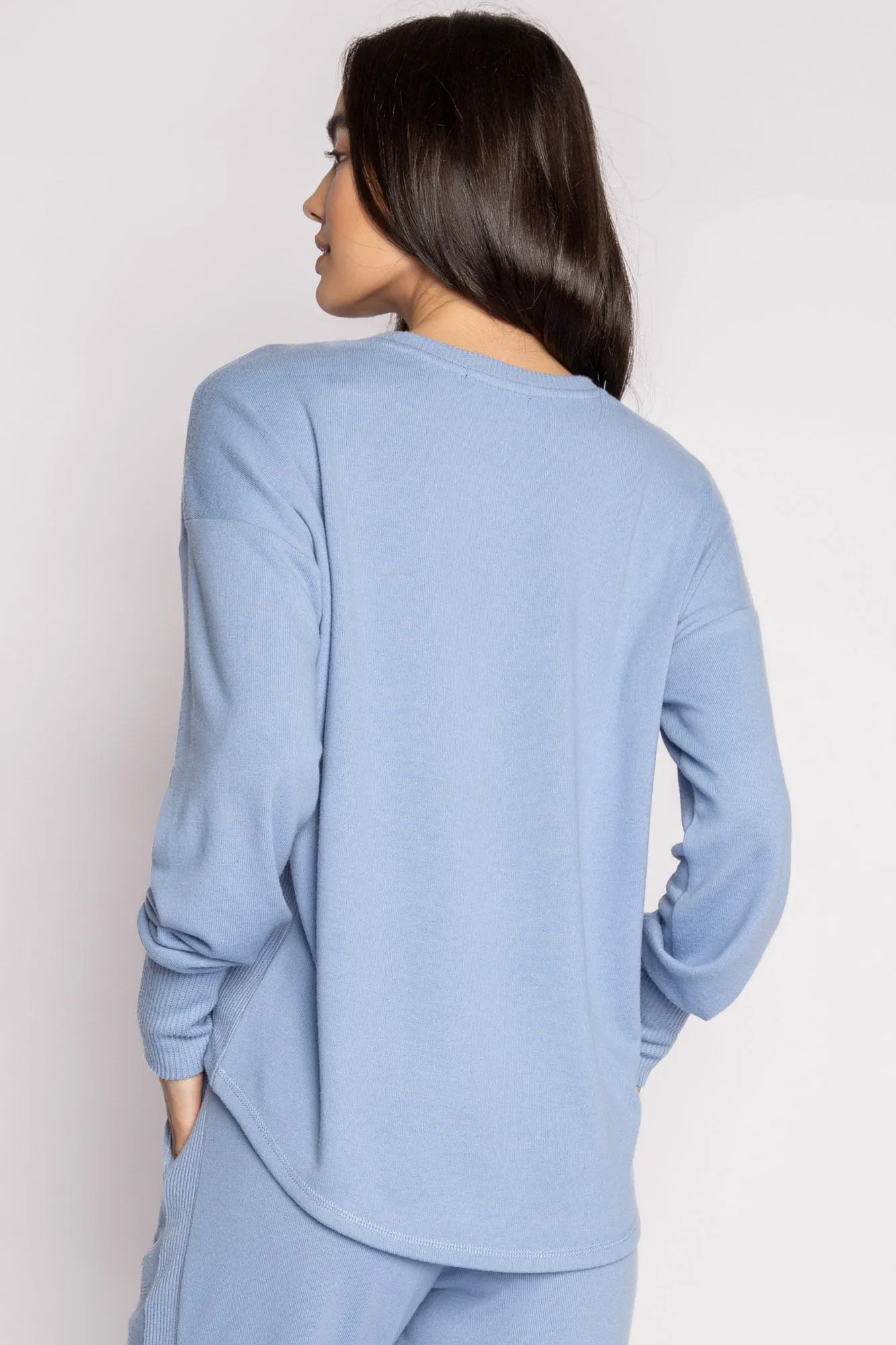 PJ Salvage sweatshirt, peachy fleece