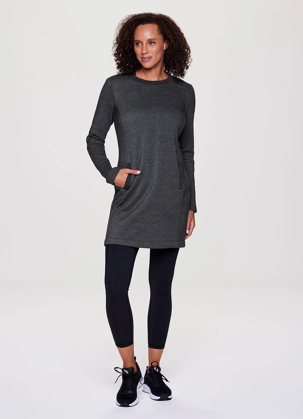 Prime Fleece Crewneck Dress