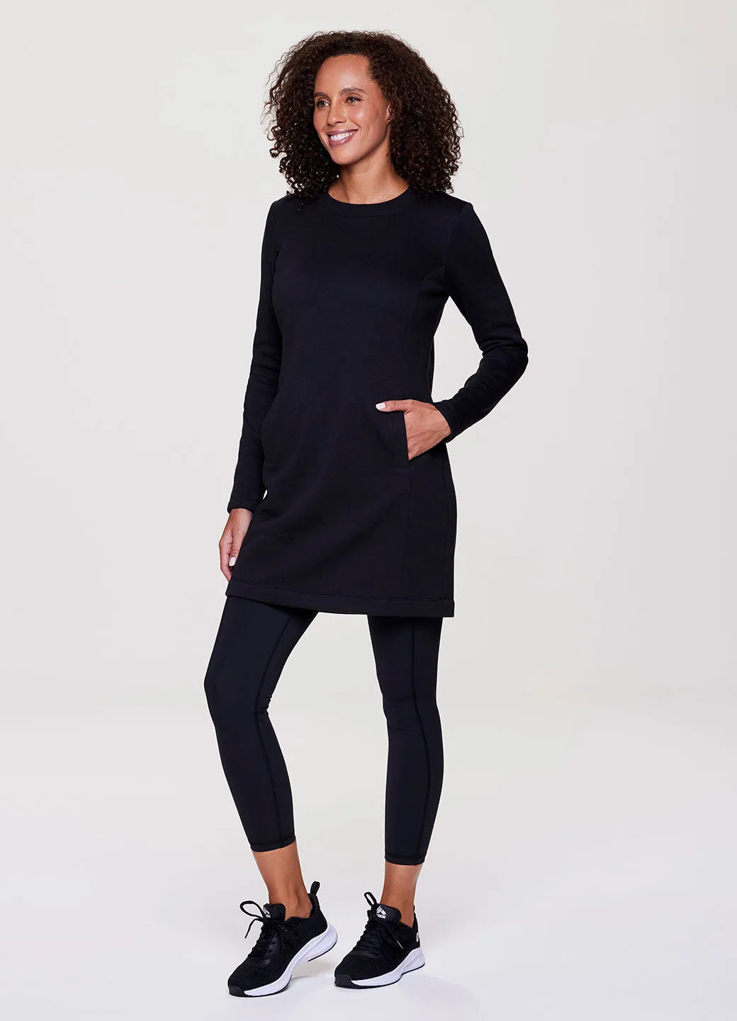 Prime Fleece Crewneck Dress