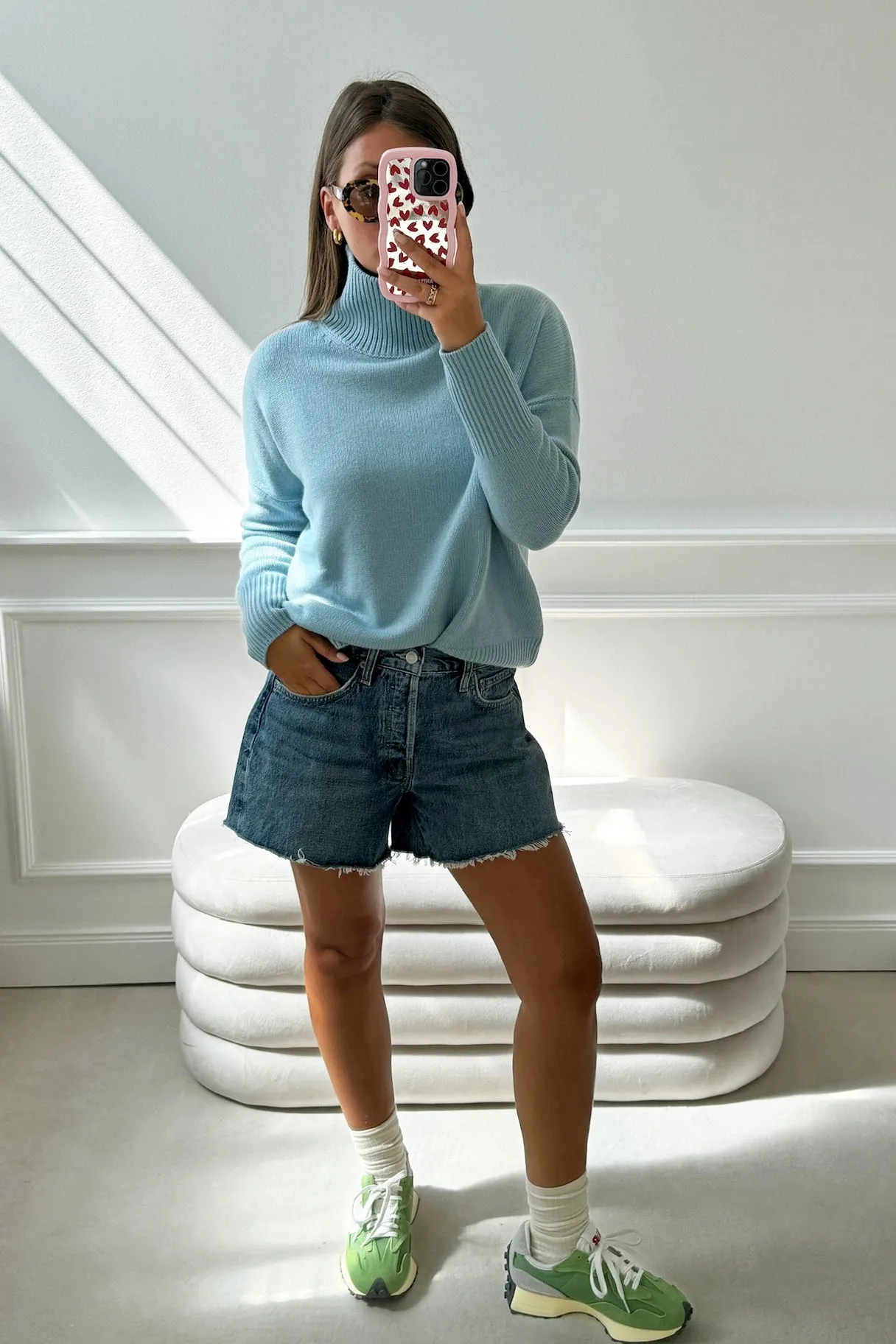 Pullover Heidi in Powder Blue