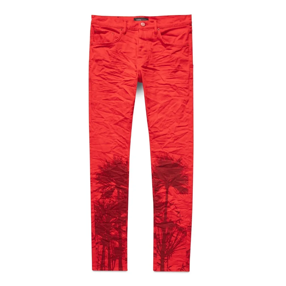 Purple Brand Dandelion Palms Molten Lava Jeans