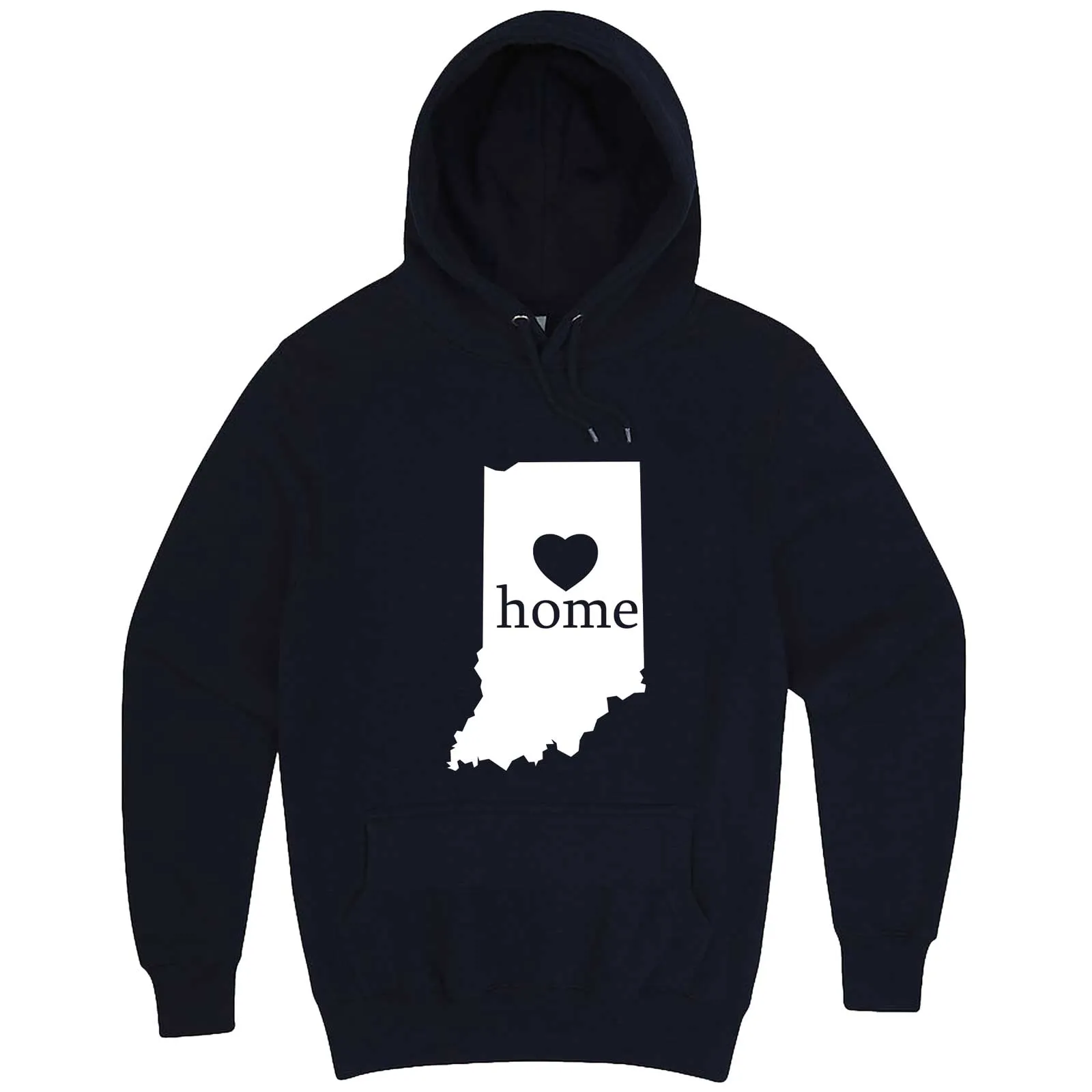 "Indiana Home State Pride, Pink" hoodie