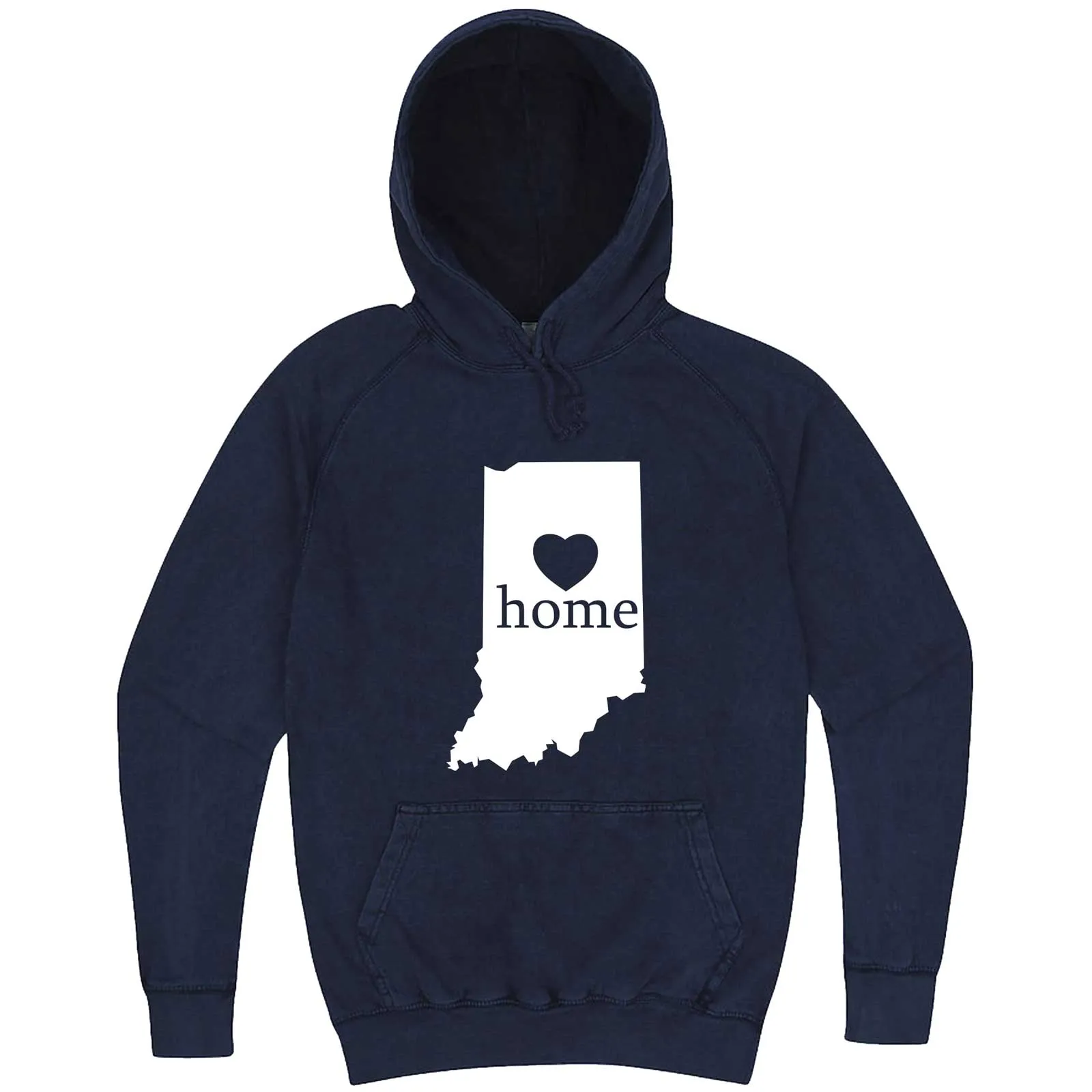 "Indiana Home State Pride, Pink" hoodie