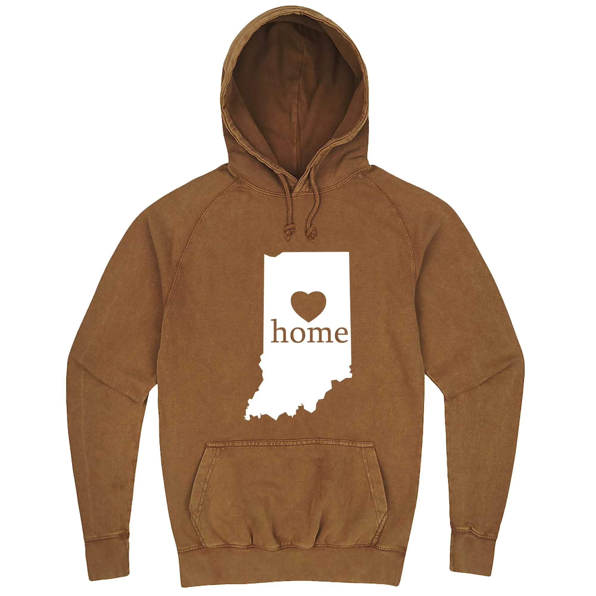 "Indiana Home State Pride, Pink" hoodie