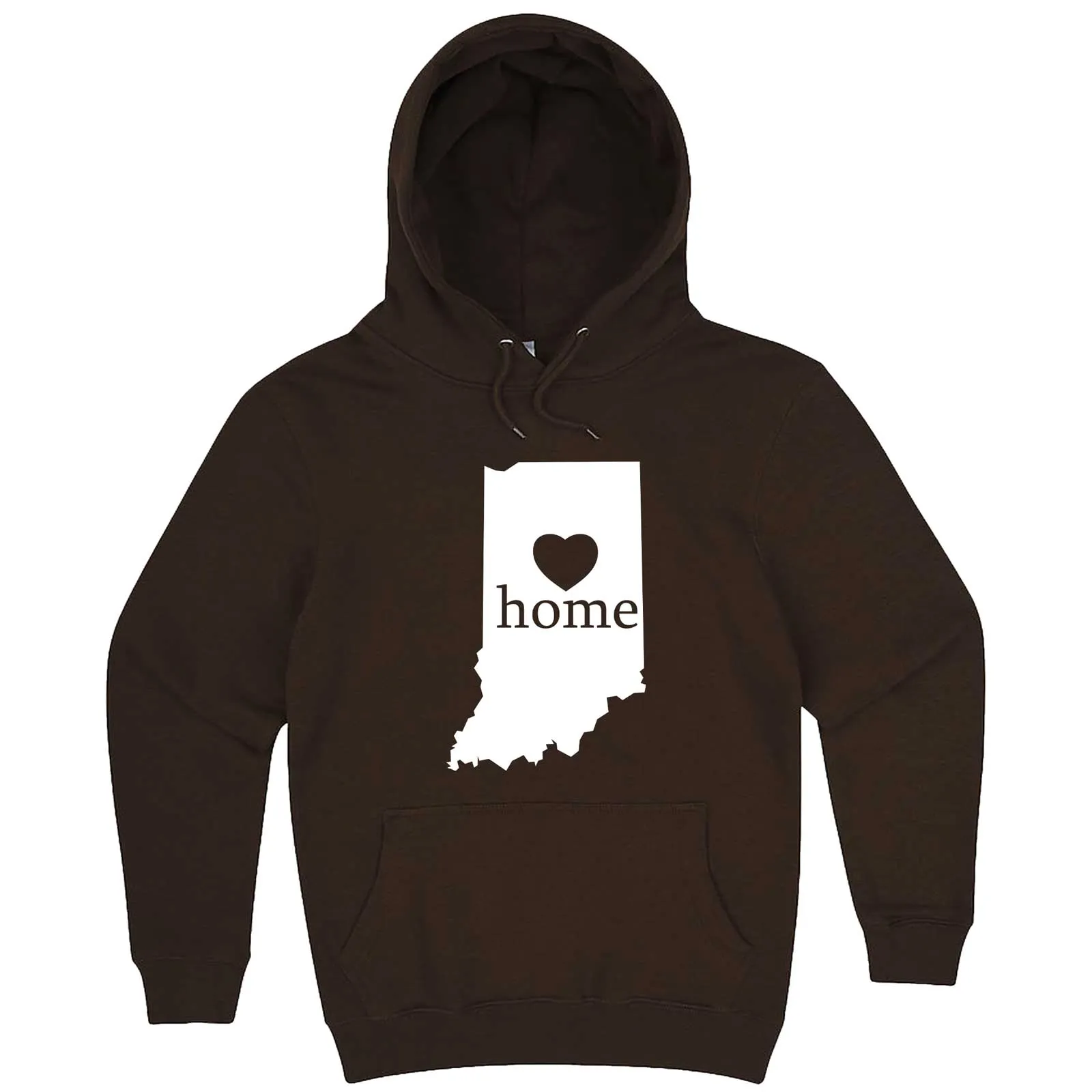 "Indiana Home State Pride, Pink" hoodie