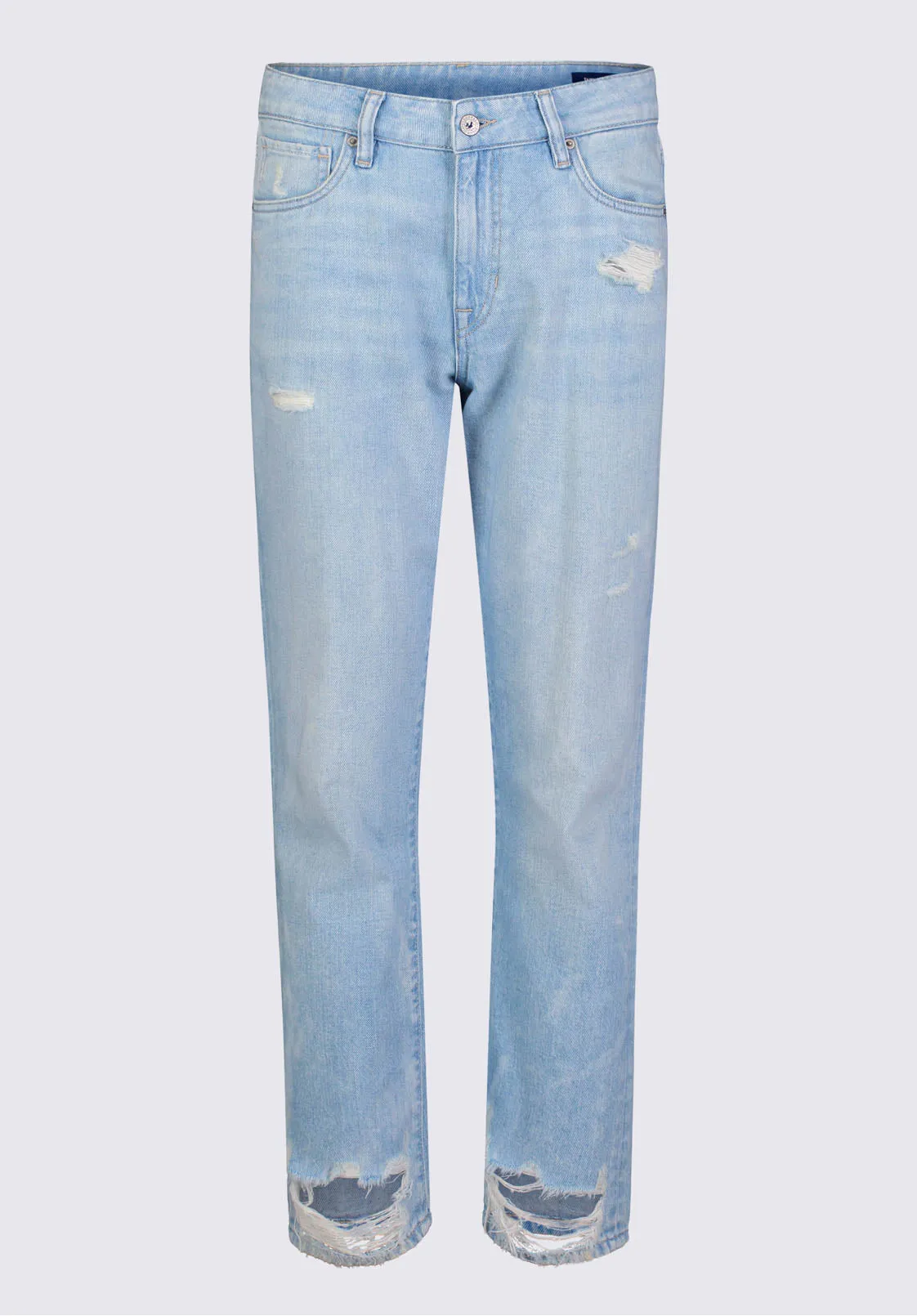 Relaxed Boyfriend Madison Women's Jeans in Distressed Vintage - BL15924