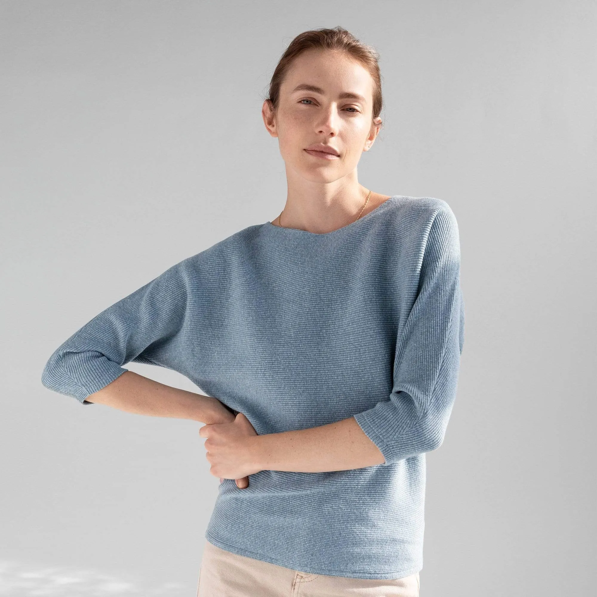 Ribbed Pullover