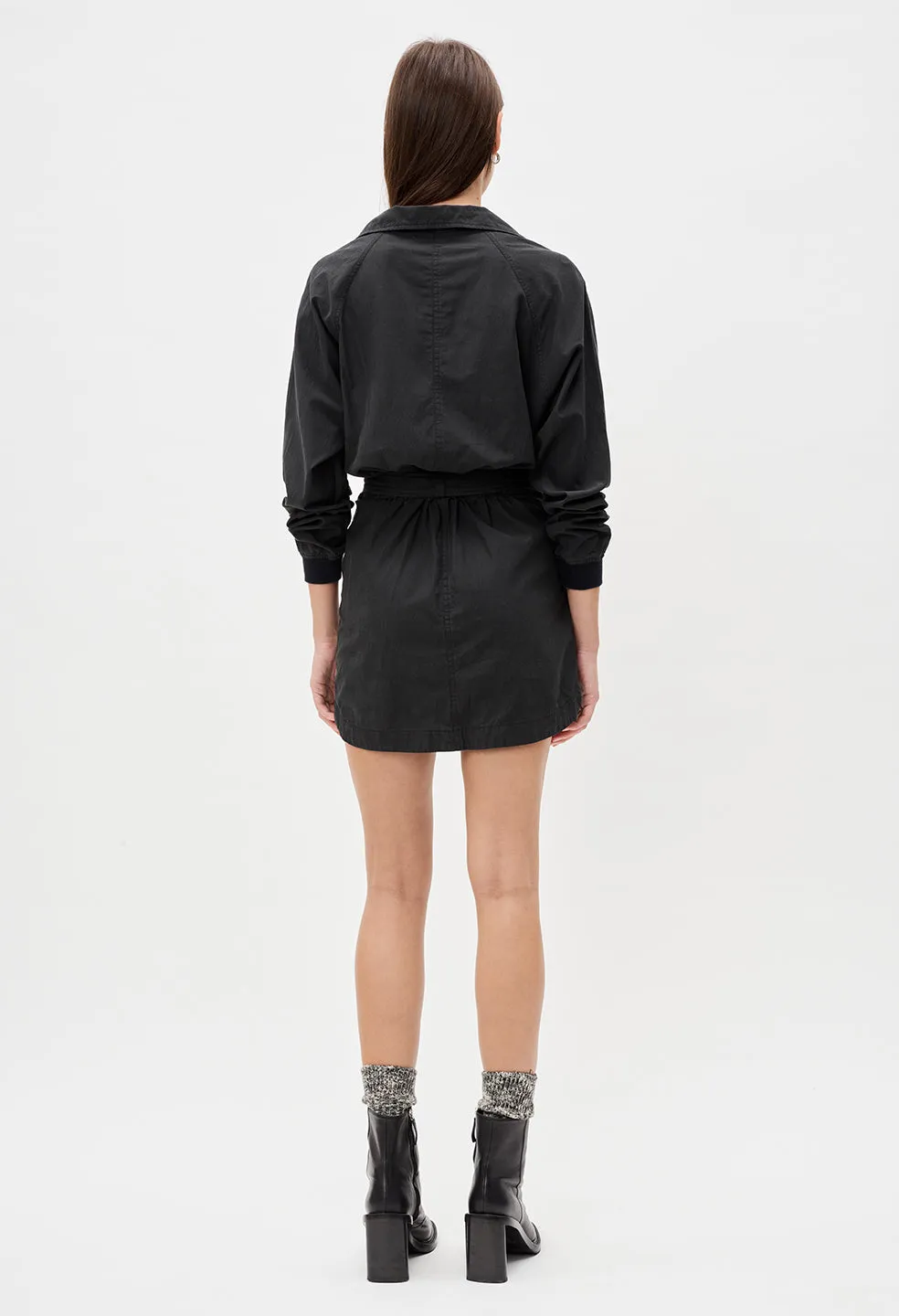 Sail Pullover Dress / Black