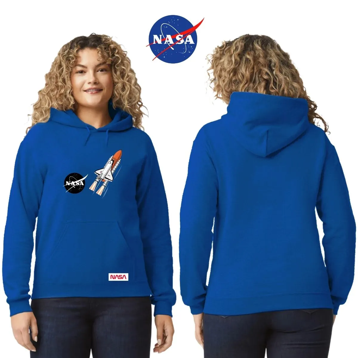 Sudadera para Mujer Hoodie Nasa Transbordador