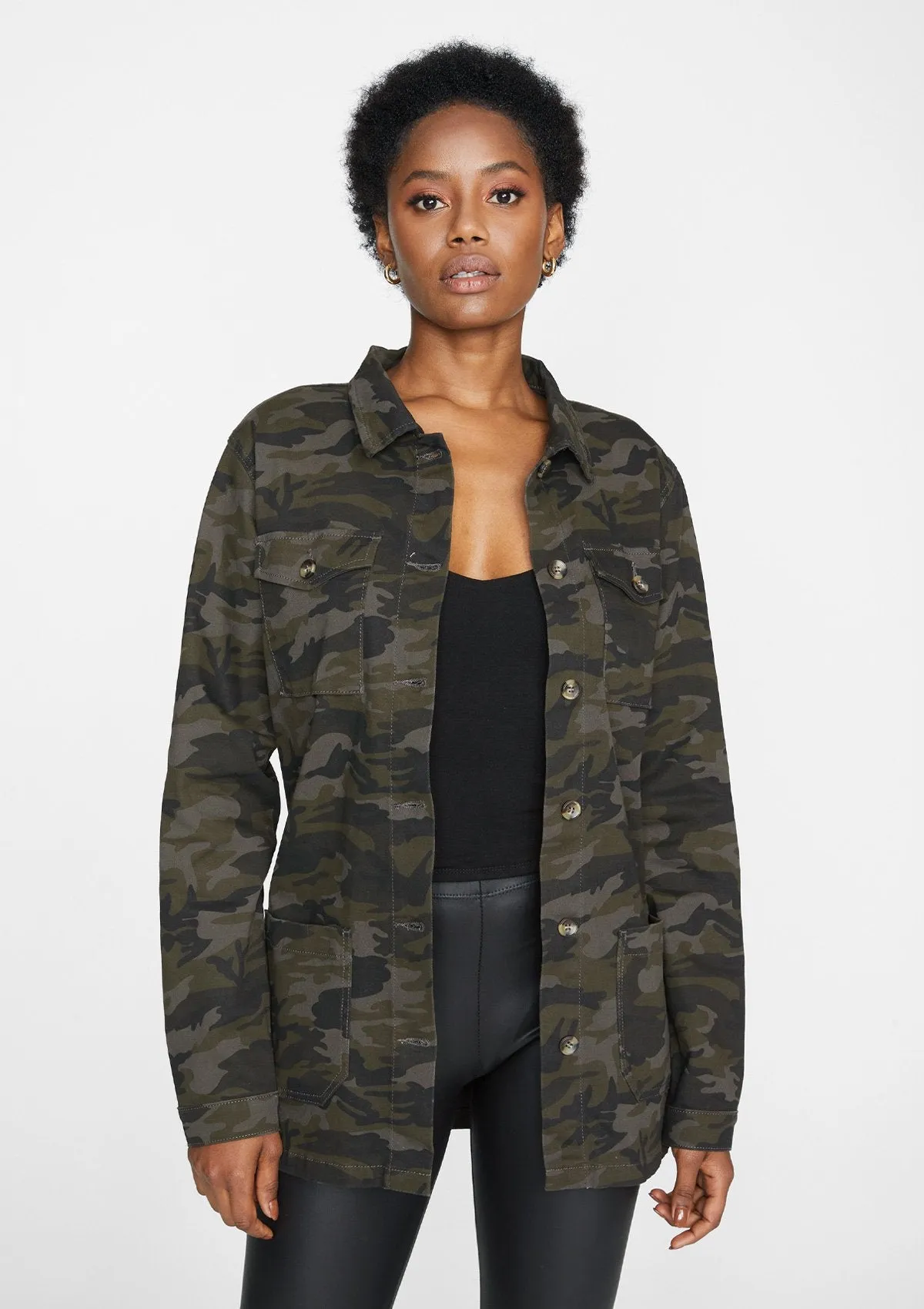 Tall Camila Camo Jacket