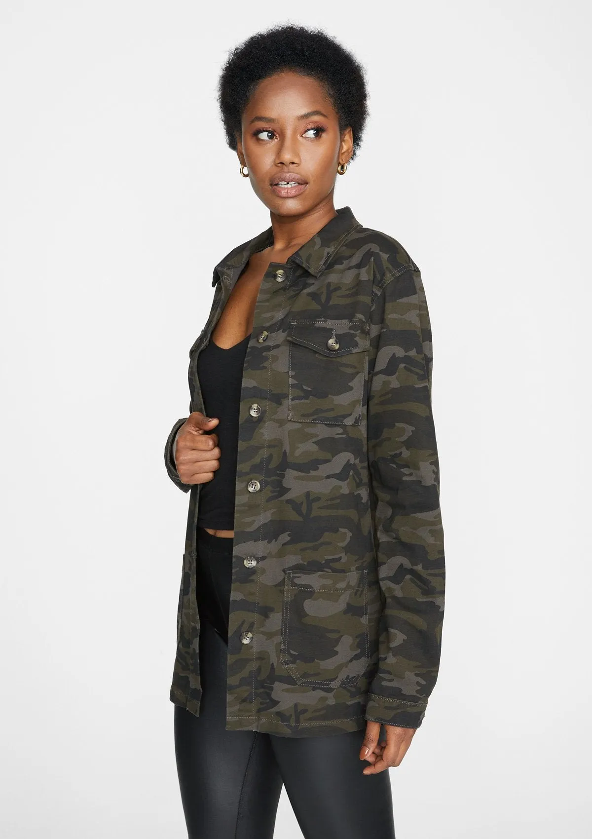 Tall Camila Camo Jacket