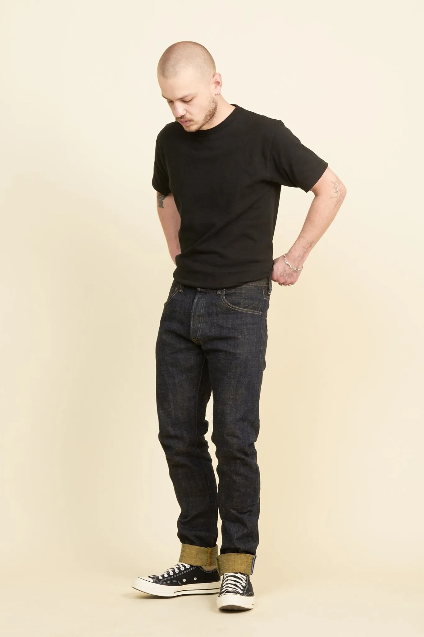 Tanuki 15oz "Soga" High Rise Tapered Selvedge Jeans