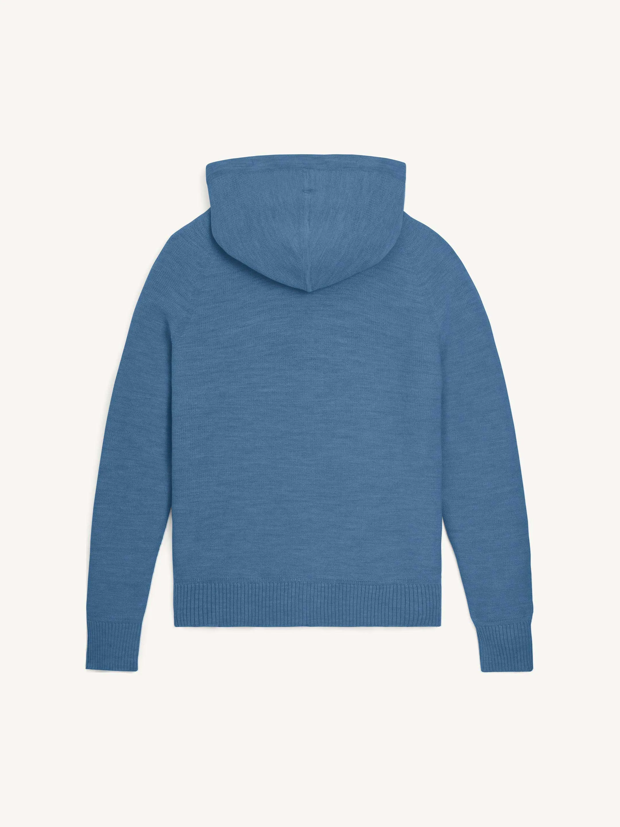 The Zip Hoodie - Baltic Blue