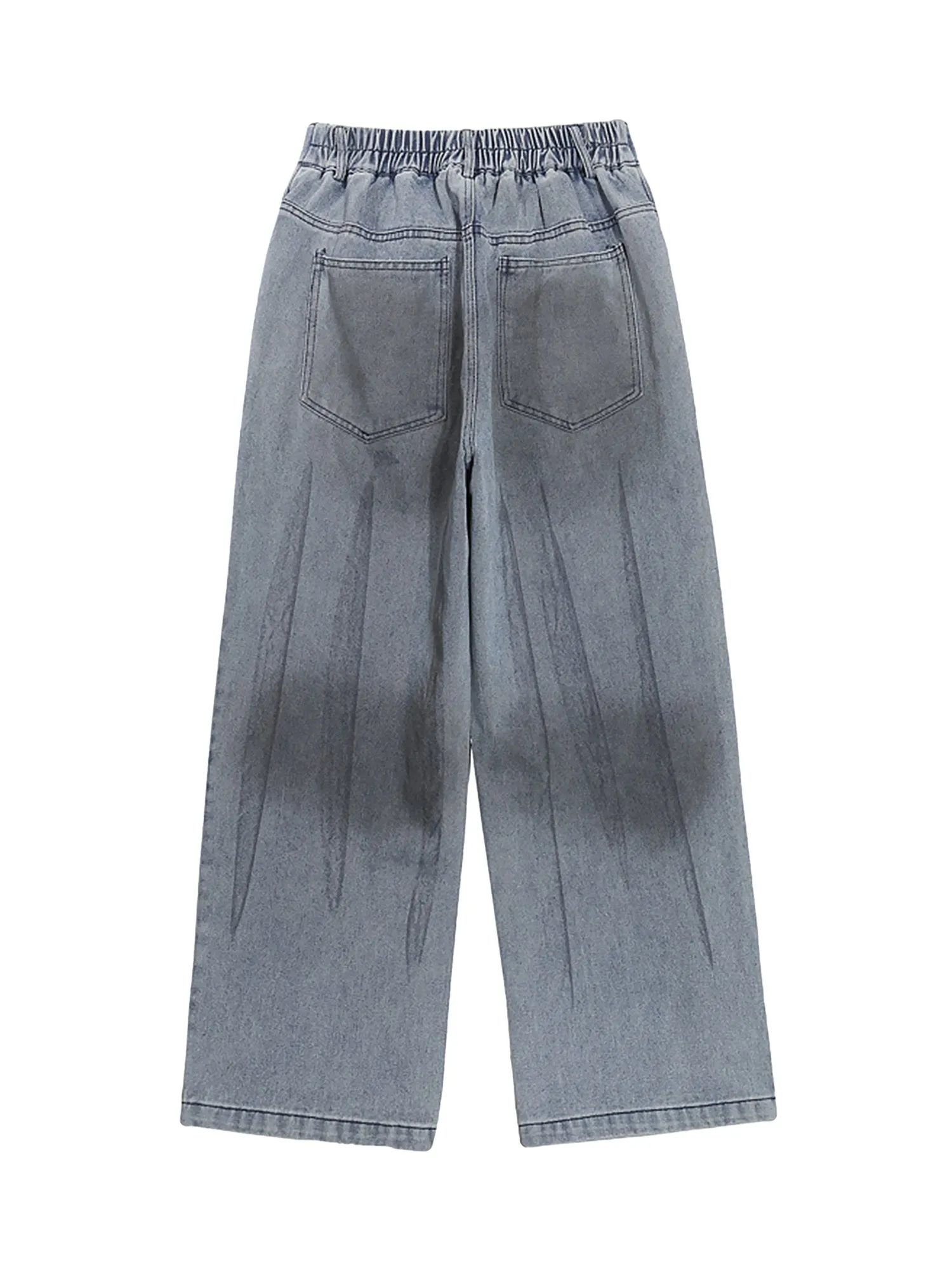 Thesupermade Creative Design Street Hip Hop Washed Jeans