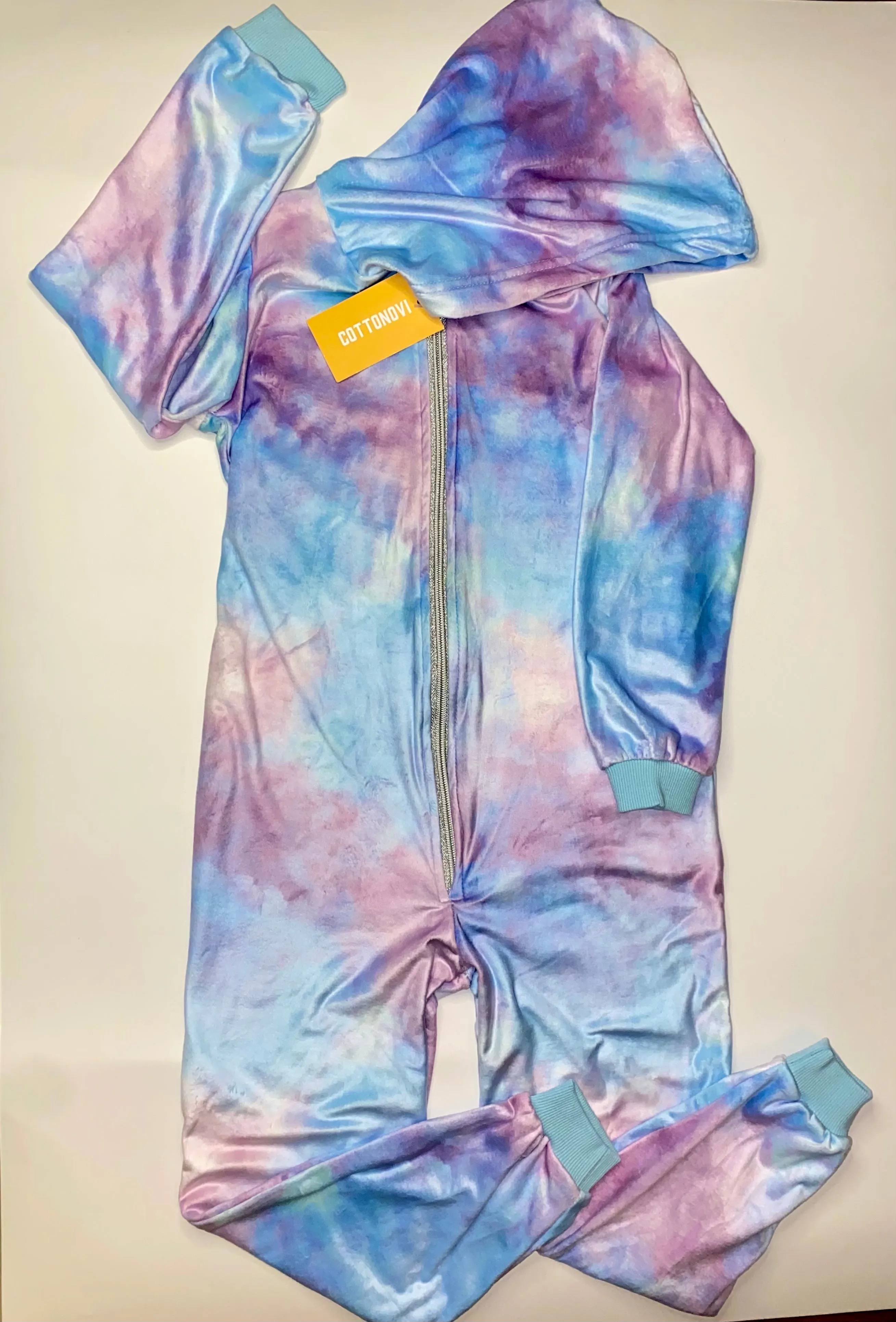 Tie Dye Fleece Onesie