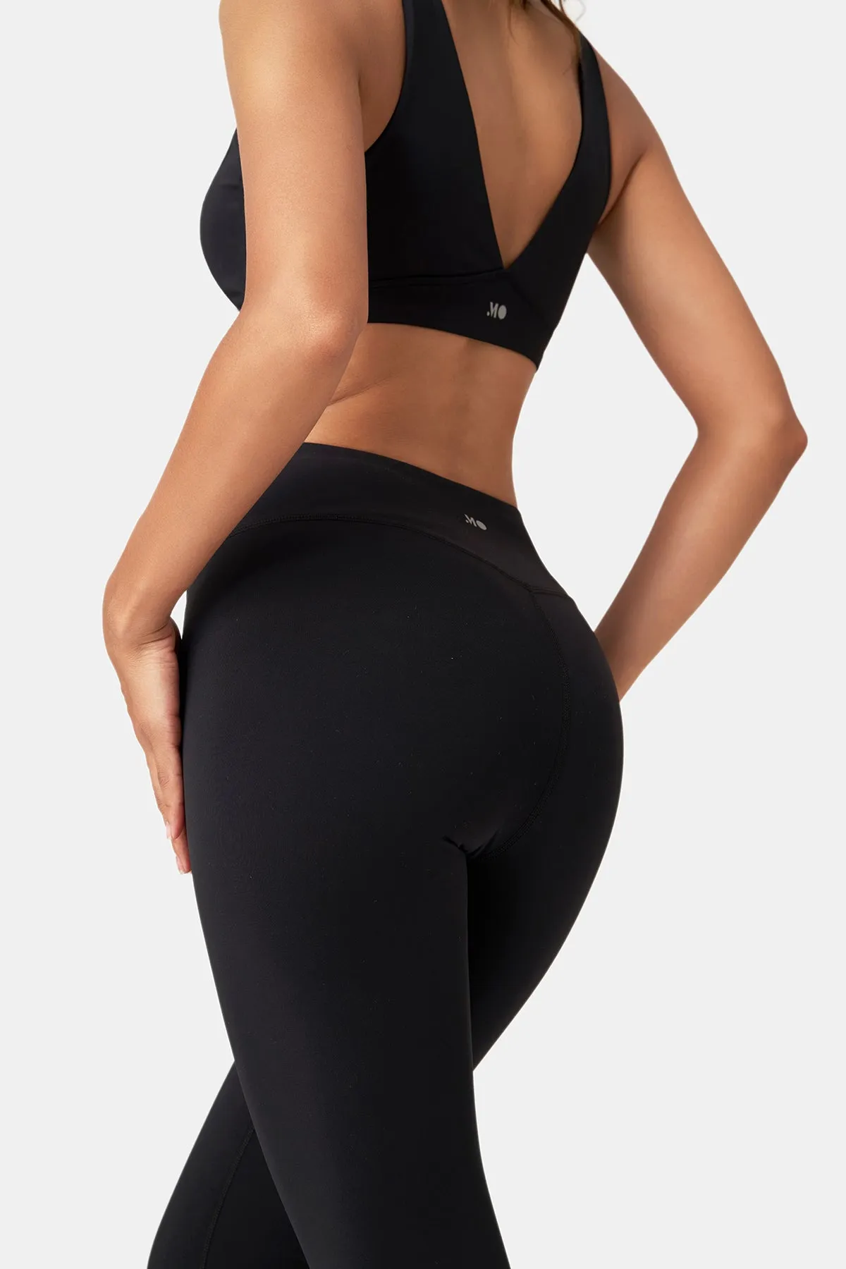 V-Waist Seamless Capri Leggings