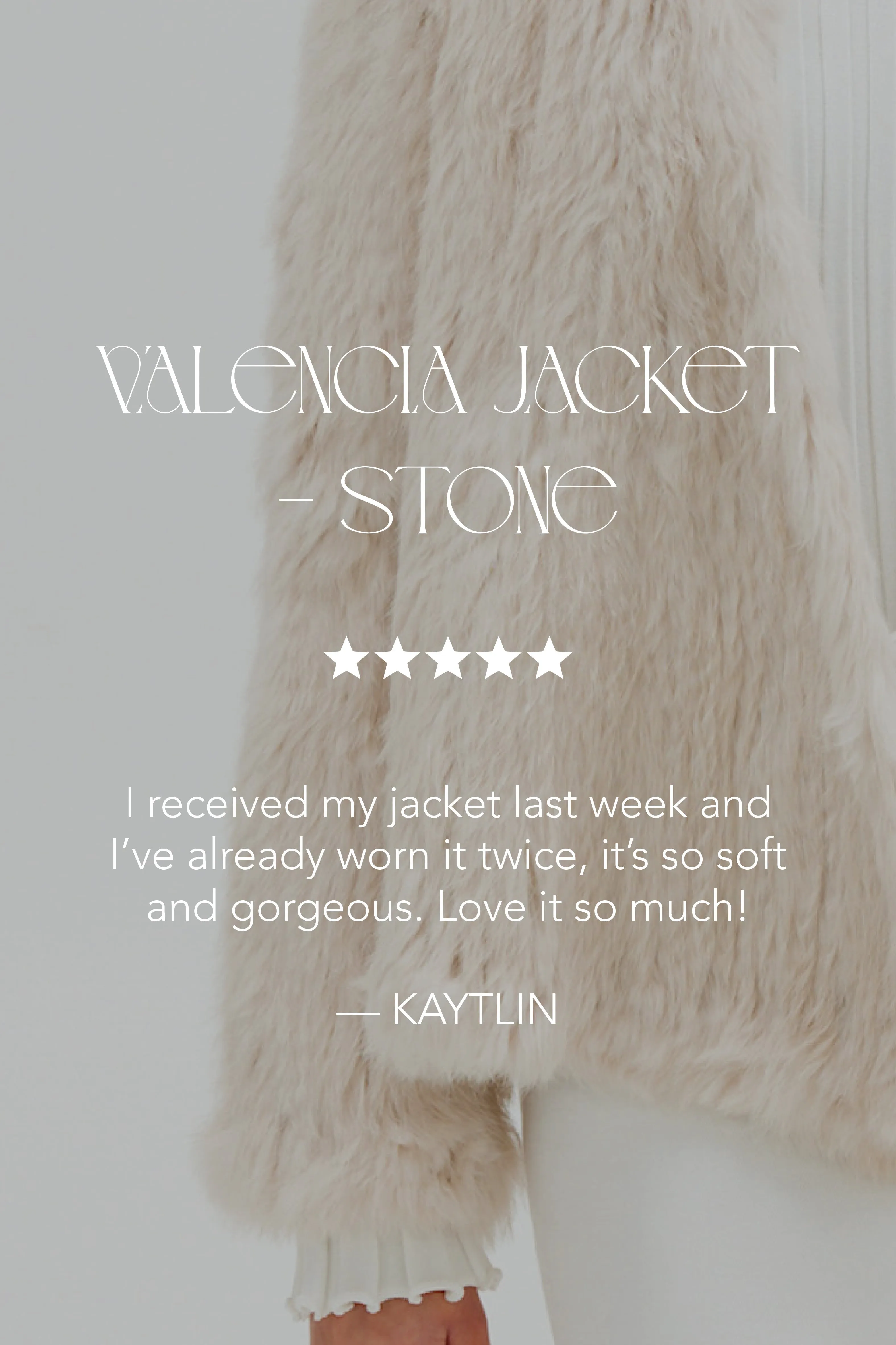 Valencia Jacket - Stone