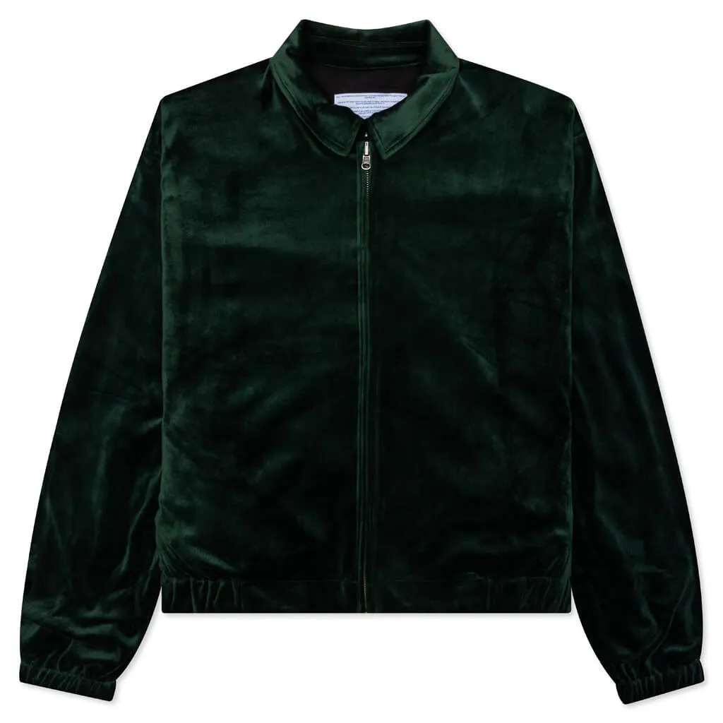 Velour Reversible Jacket - Green