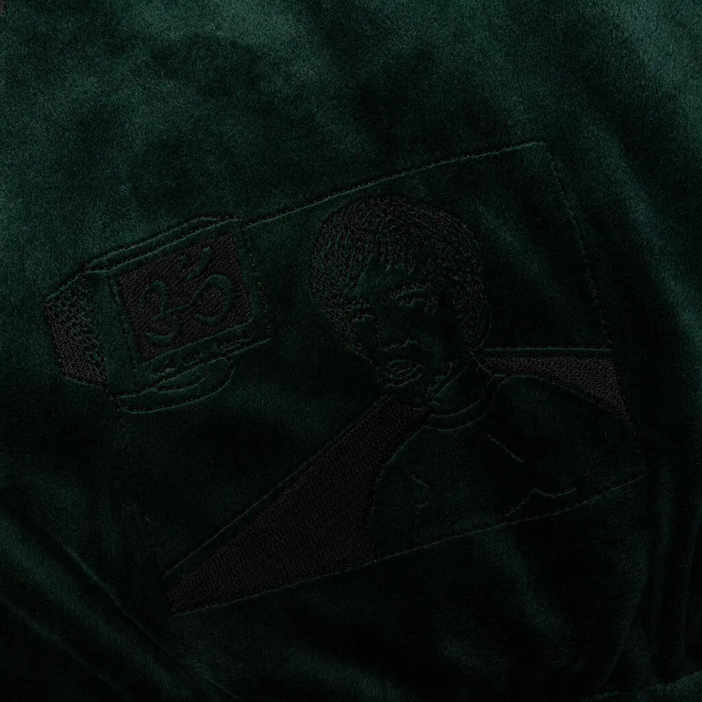 Velour Reversible Jacket - Green