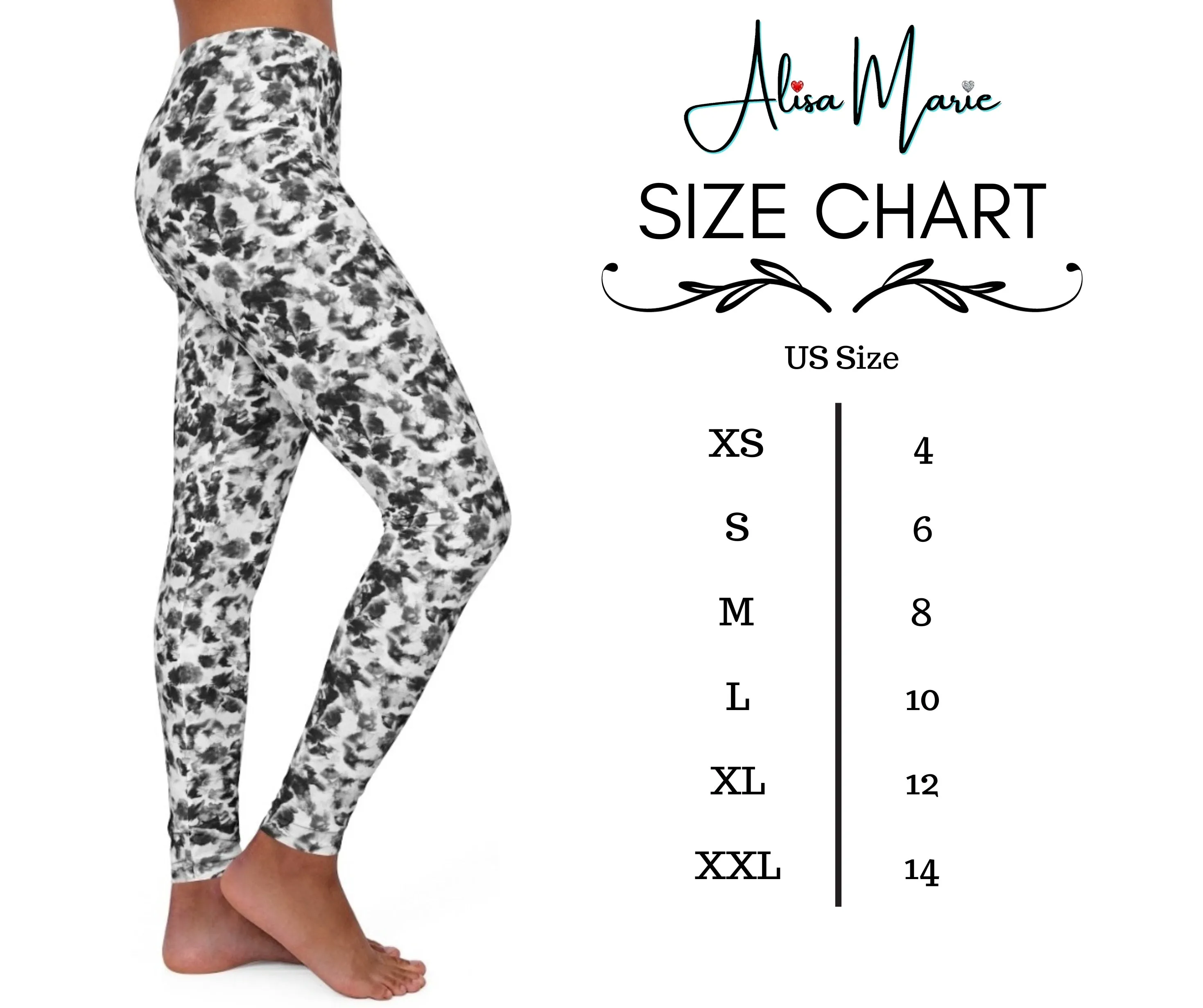 Women's Spandex Leggings - Moonlight