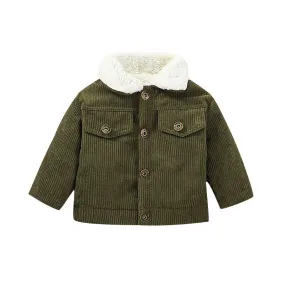 Wooley Retro Jacket | Olive